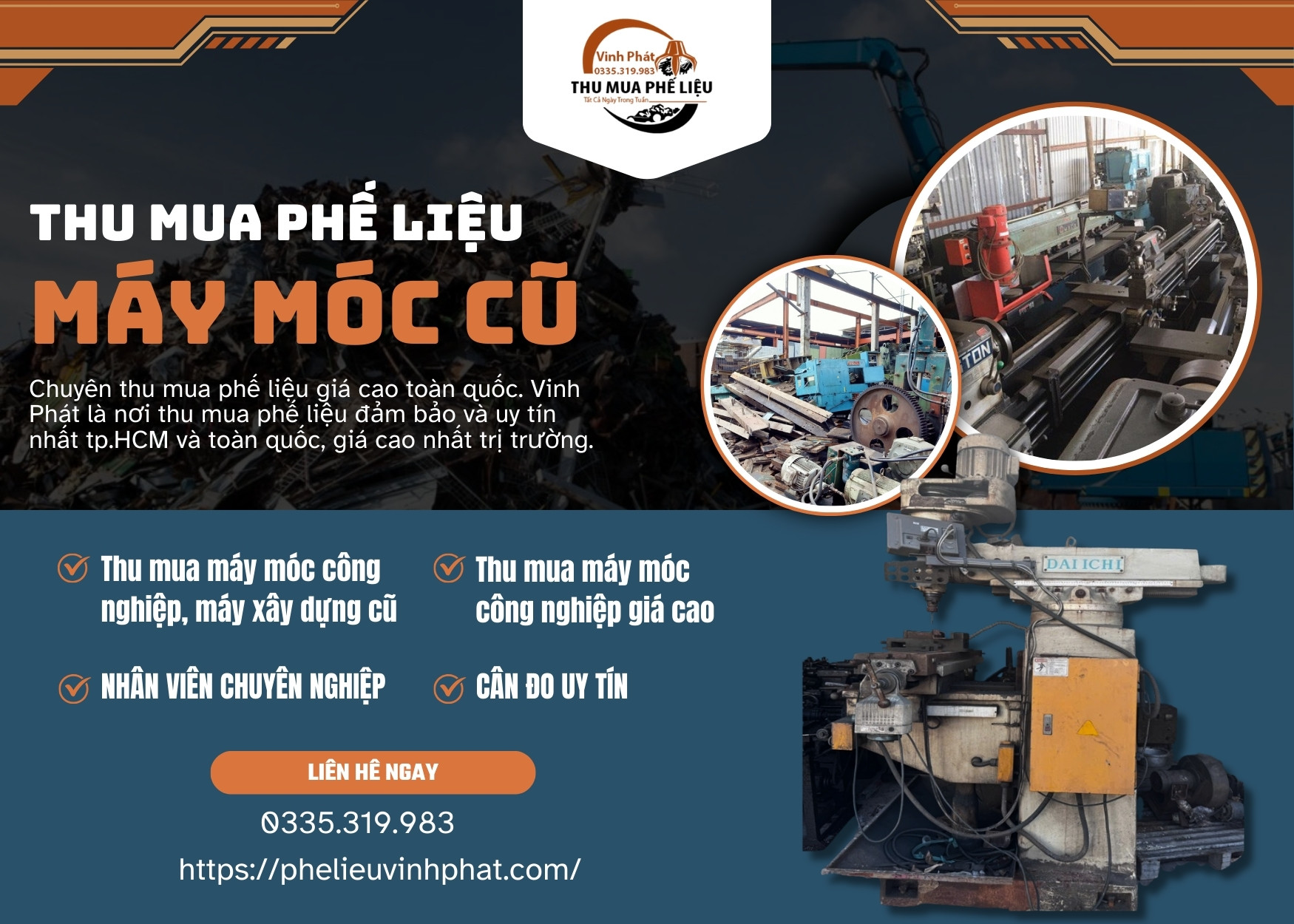 thu mua phế liệu máy móc cũ giá cao - Đại lý phế liệu Vinh Phát.jpg