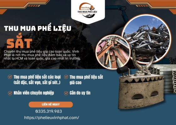 Thu Mua Phế Liệu Sắt Giá Cao Tại TPHCM – Báo Giá 2025