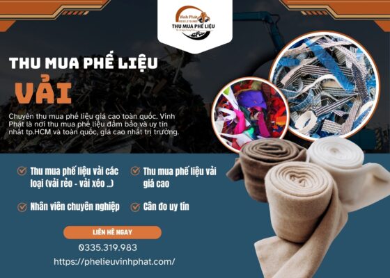 Thu Mua Phế Liệu Vải Giá Cao Tại TPHCM – Bảng Giá Mới Nhất 2025