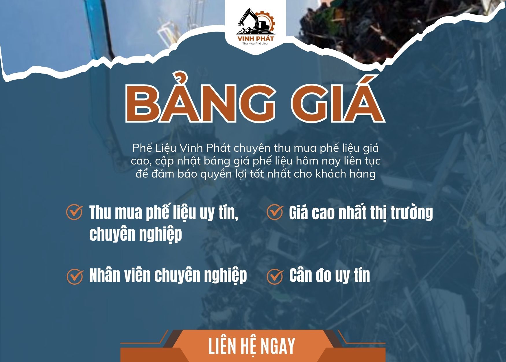 Bảng Giá Phế Liệu Hôm Nay Tại TP.HCM - Cập Nhật 2025