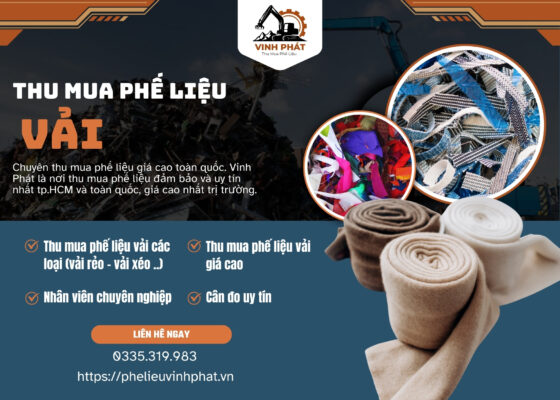 Thu Mua Phế Liệu Vải Giá Cao Tại TPHCM – Bảng Giá Mới Nhất 2025